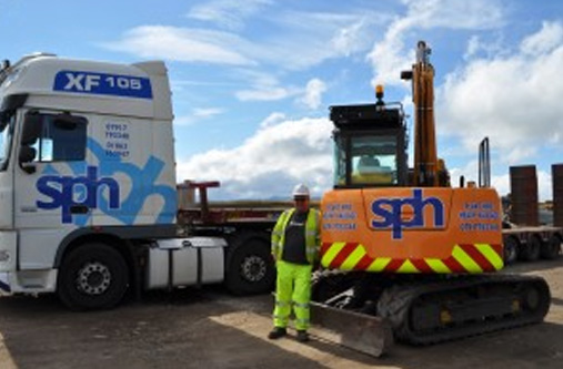 Shaw Plant Hire – SY75C Hydro project in Scottish Highlands