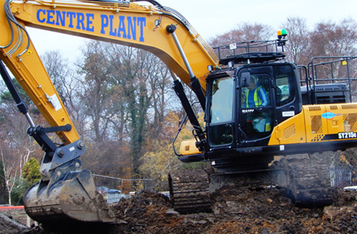 Centre Plant – Sany biggest excavator deal in UK