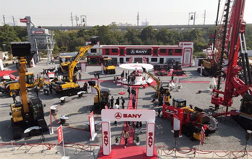 SANY India at BAUMA CONEXPO